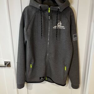 Gray Men's Hoodie by Freedom Industries